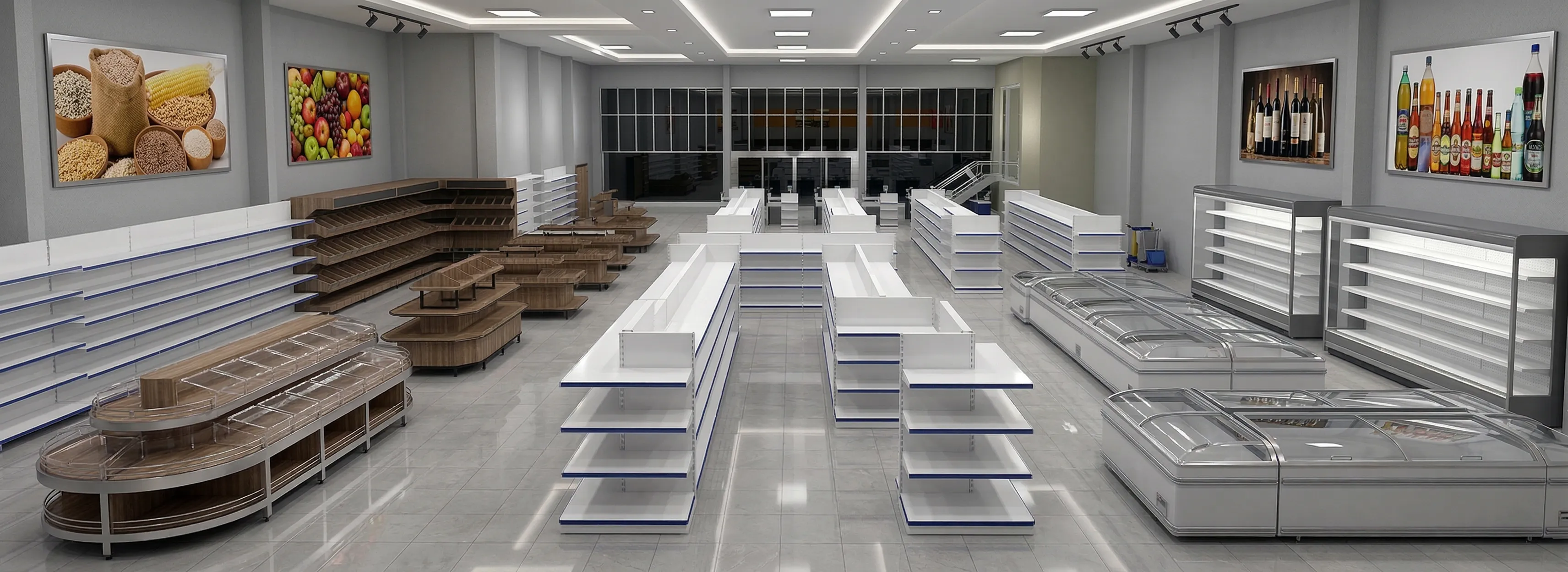 Modern Retail Shelving